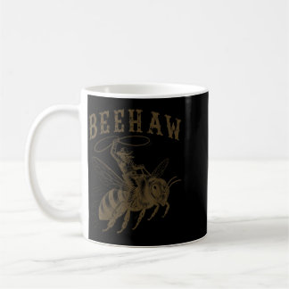 Beehaw Cowboy Western Skämt Rollig Biskopare Kaffemugg