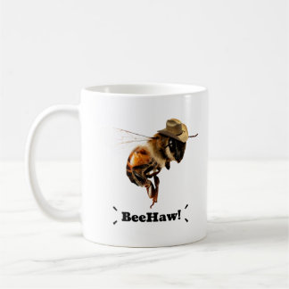 Beehaw Funny CowboyBee Kaffemugg