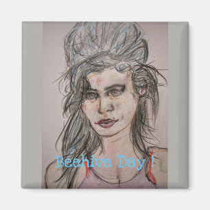 Beehive Day Magnet