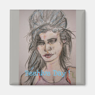 Beehive Day Magnet
