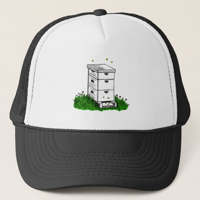 beehive färg keps (Framsida)