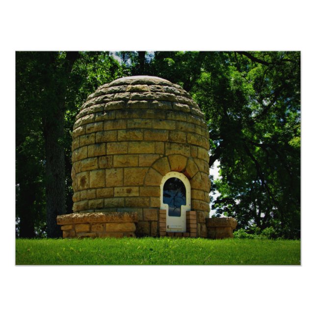 "Beehive Fireplace 1939" Fototryck (Framsidan)