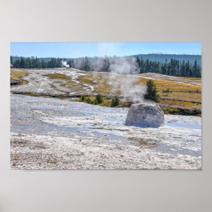 Beehive Geyser, nationalparken Yellowstone Poster