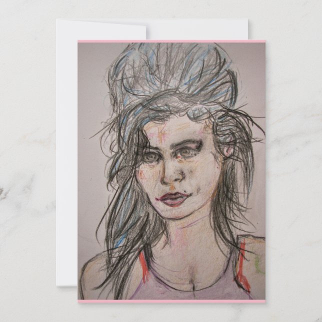 Beehive Girl Walking (Framsida)