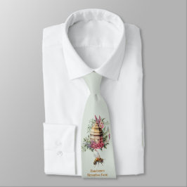 Beehive Honeybee Business Neck Tie Slips