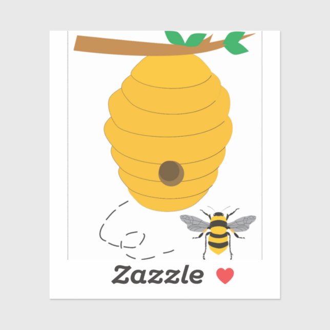 Beehive Klistermärken (Ark)