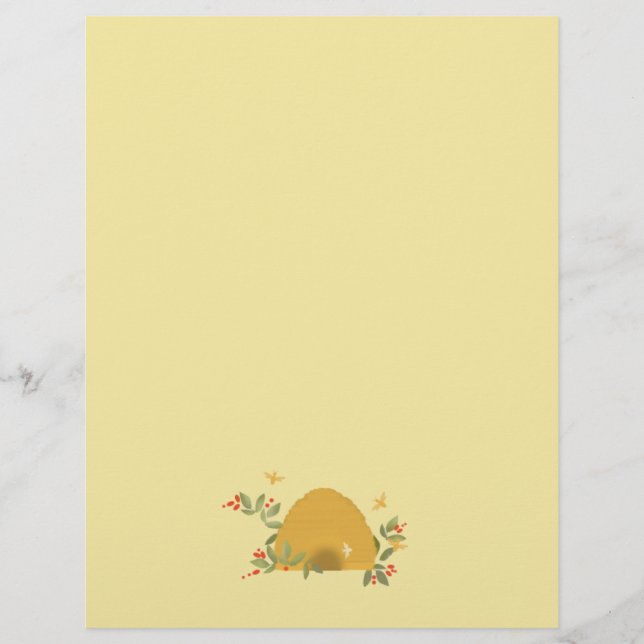 Beehive Stationary Reklamblad (Framsidan)
