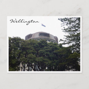 Beehive Wellington träd Vykort