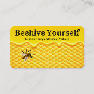 Beehive Yourself-Affärskortet Visitkort