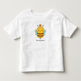 Beeing Myself Bee – Cute Toddler Girl T-Shirt