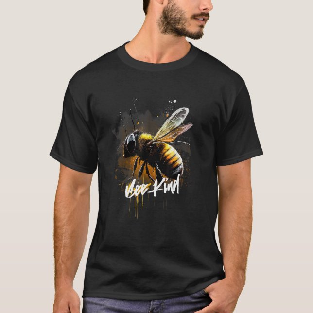 Beekeeper Beekeeping Honey Apiarist Honeycomb Bee  T Shirt (Framsida)