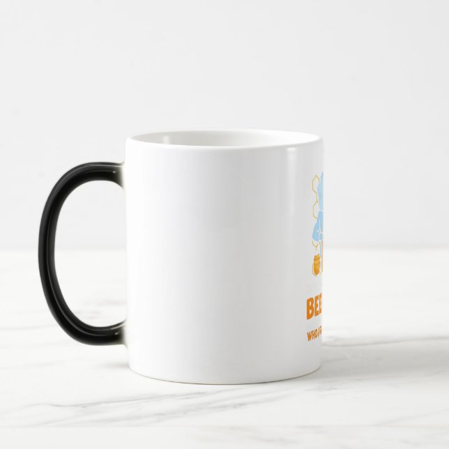 Beekeeper Gift | Do Not Mess With A Beekeeper Magisk Mugg (Vänster)