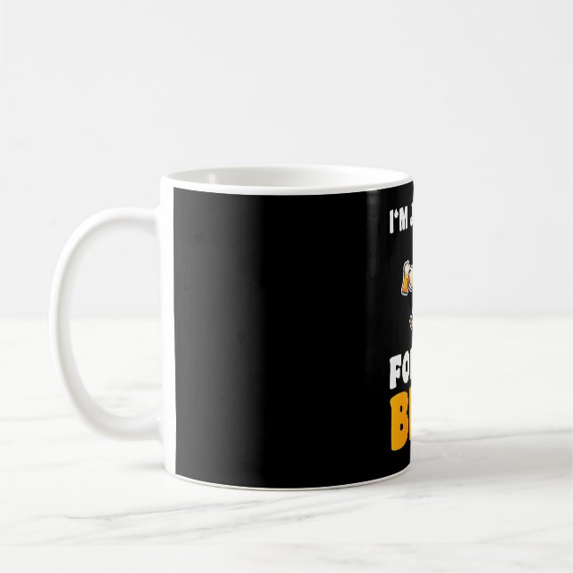 Beekeeper Gift | I Am Just Here For The Bees Kaffemugg (Vänster)