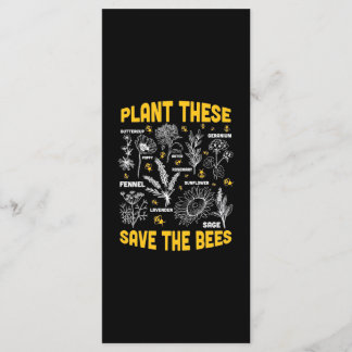 Beekeeper Gift | Plant These Save The Bees Meny
