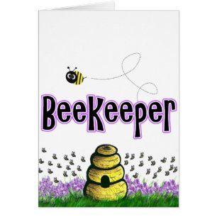 beekeeper hälsningskort