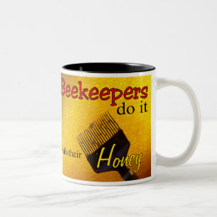 Beekeepers gör det med deras honung - mugg