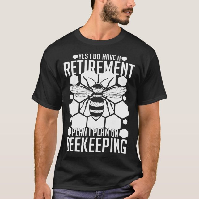 Beekeeping Honey Farmer Bees Beginner Beekeeper  1 T Shirt (Framsida)