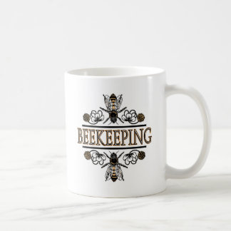 beekeeping med arbetarbin kaffemugg