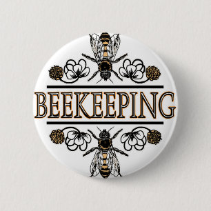 beekeeping med arbetarbin knapp