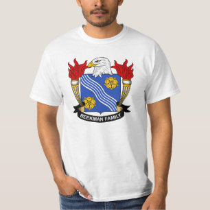 Beekman familjvapensköld tee shirt