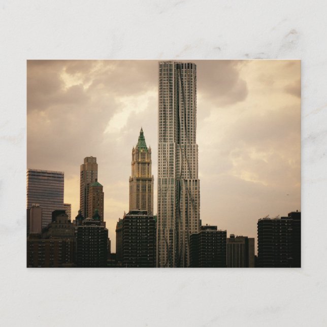 Beekman Torn och Woolworth Byggnad Vykort (Framsida)