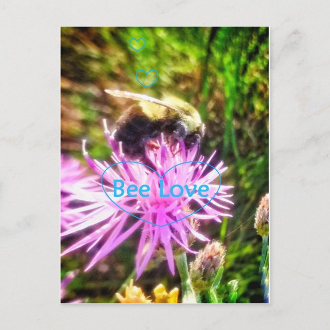 BEELOVE2 POSTCARD VYKORT (Framsida)