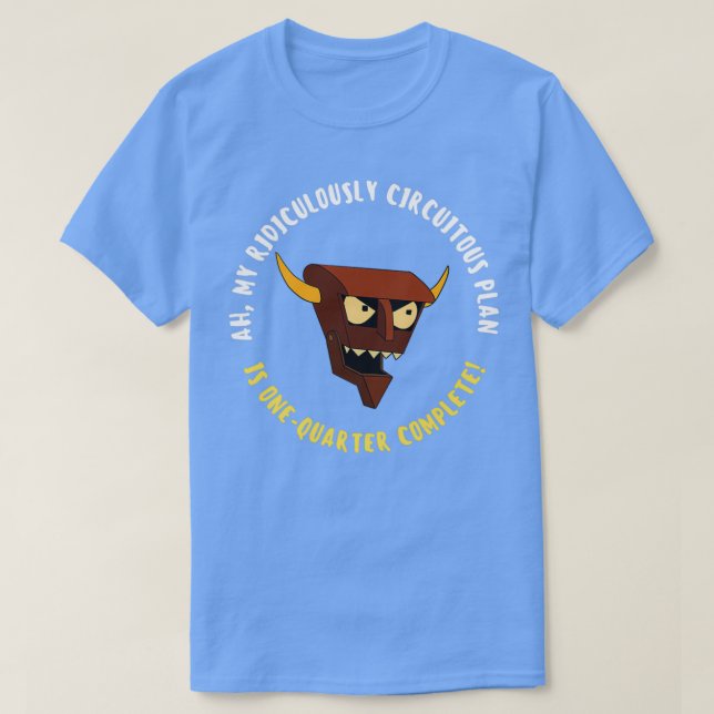 Beelzebot, Robot Djävulen-citatet  T Shirt (Design framsida)