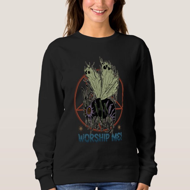 Beelzebub död occult satan djävulen gothic necro b t shirt (Framsida)