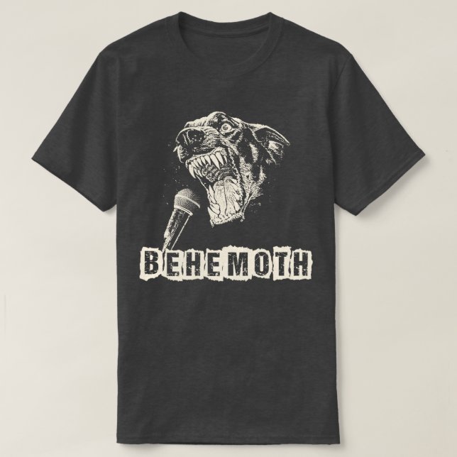 beemoth ll beast skriam t shirt (Design framsida)