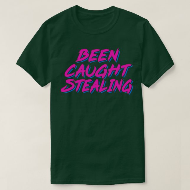 Been Caught Stealing 90s Alt Sten Fläkt Design T Shirt (Design framsida)