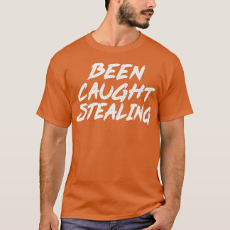 Been Caught Stealing Faded Stil 90-talet Alt Sten  T Shirt