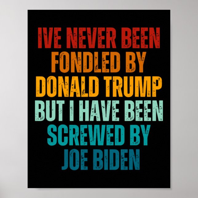 Been Fondled av Donald Trump har kontrollerats av  Poster (Framsidan)