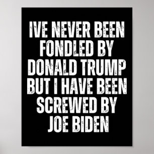 Been Fondled av Donald Trump har kontrollerats av  Poster