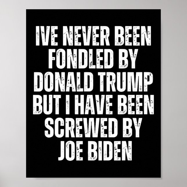 Been Fondled av Donald Trump har kontrollerats av  Poster (Framsidan)