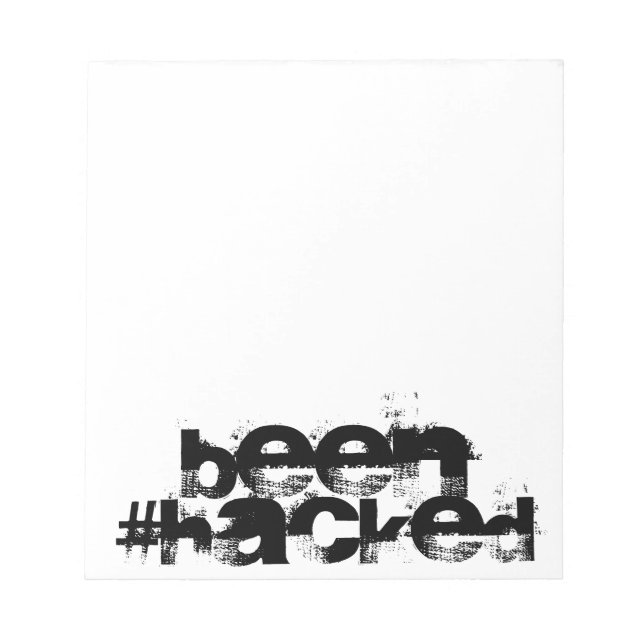 Been Hacks Anteckningsblock (Framsida)