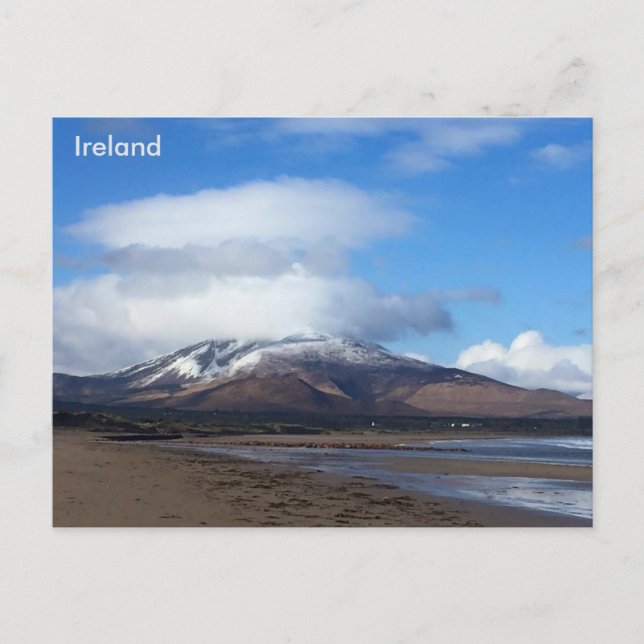 Beenoskee Mountain, Co. Kerry, Irland Vykort (Framsida)