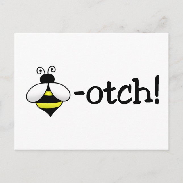 Beeotch Vykort (Framsida)