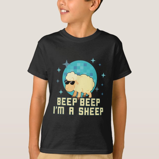 Beep Beep Jag är en fåraskfunnig Novelty Gi T Shirt (Framsida)