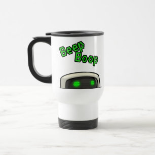 Beep Boop för tyst observatör Resemugg