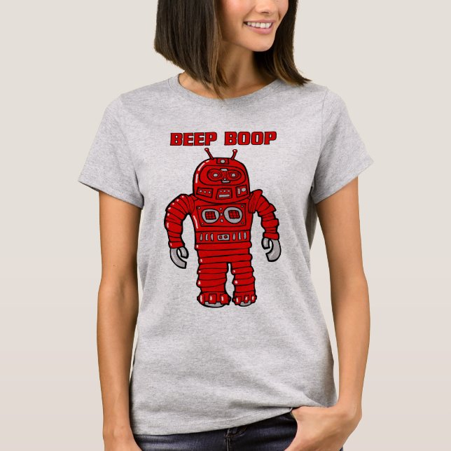 Beep Boop Tee Shirt (Framsida)