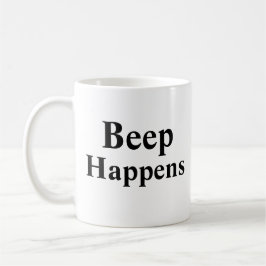 Beep Happens Kaffemugg