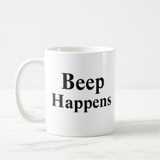 Beep Happens Kaffemugg