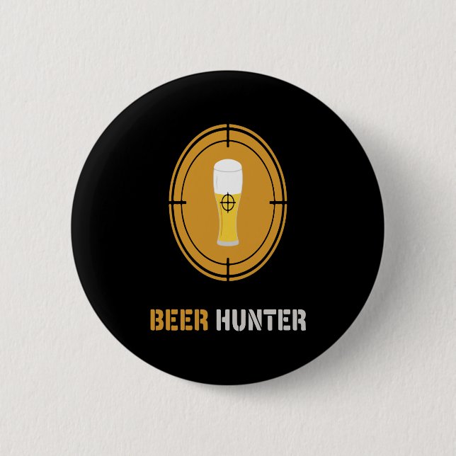 Beer Älskare | Beer Hunter Knapp (Framsida)