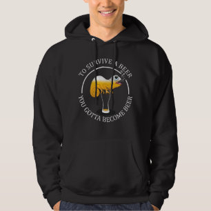 Beer Älskare Funny Quote - Beer Hoodie