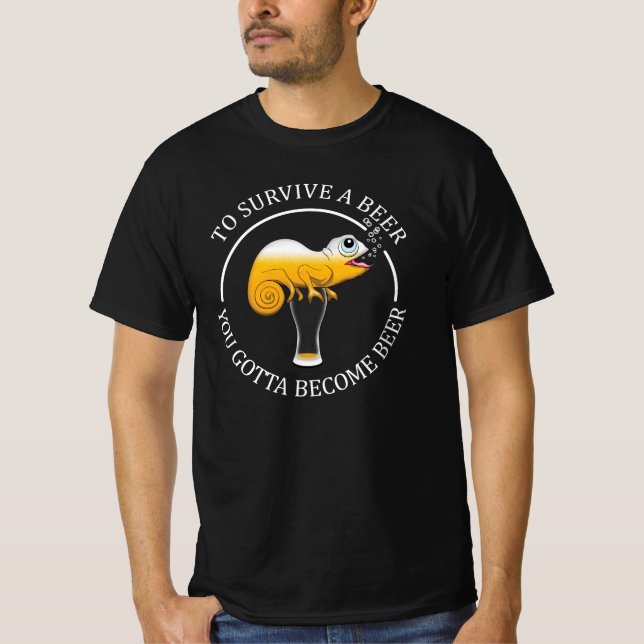 Beer Älskare Funny Quote - Beer T Shirt (Framsida)