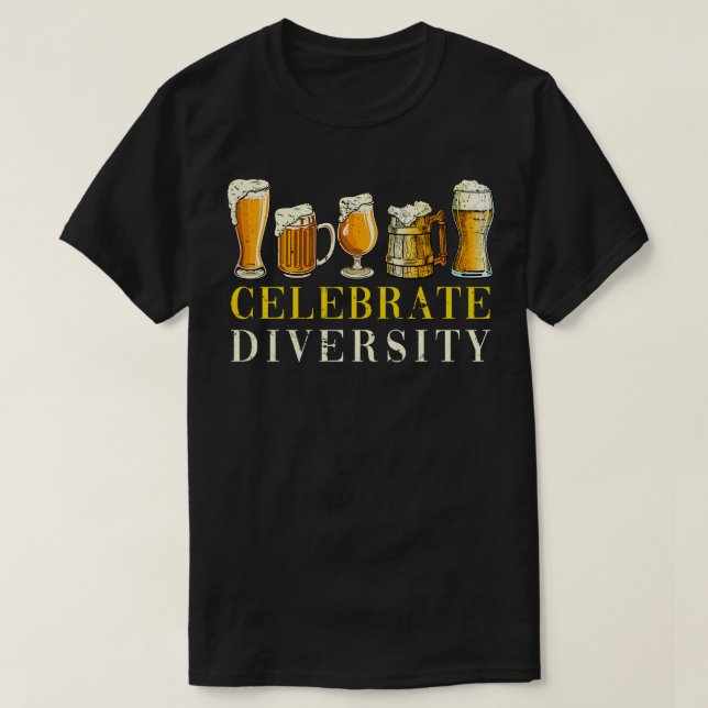 Beer Älskare Gift Funny Brewing Craft Beer T Shirt (Design framsida)