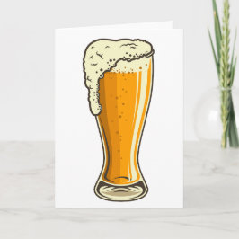 Beer Älskare Greeting Card Helgkort