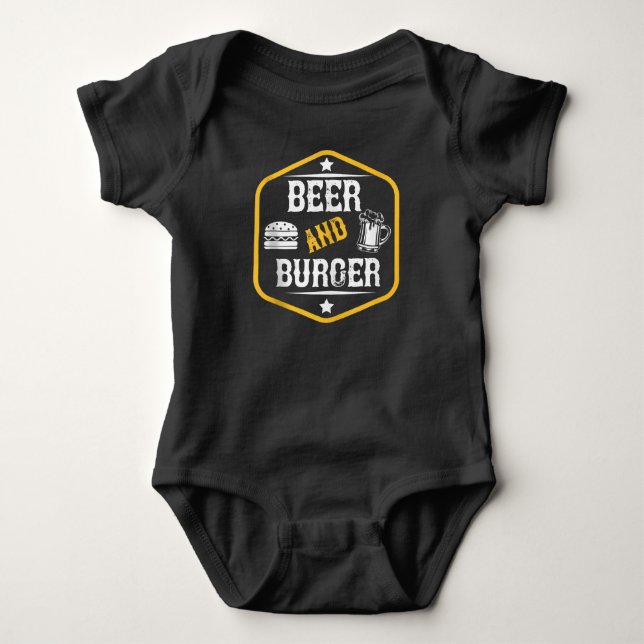 Beer Älskare | Öl och brännare T Shirt (Framsida)