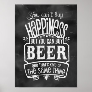 Beer Älskare Poster