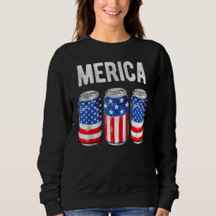 Beer American Flagga 4:e juli Manar Women Merica U T Shirt